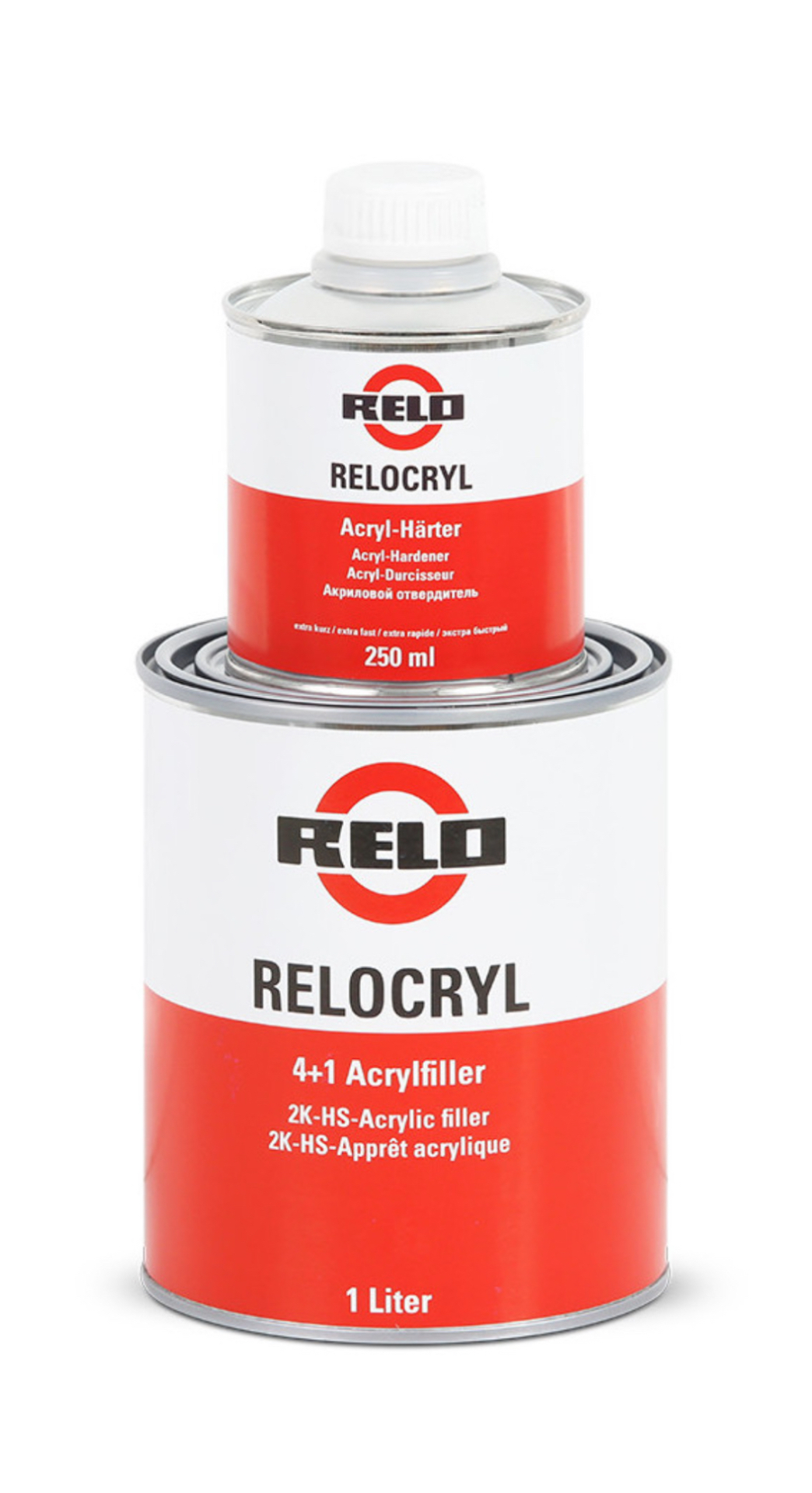 RELO Relocryl 4+1 Acrylfiller cu întăritor 250ml